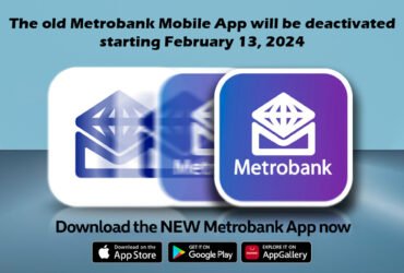How you can switch to the NEW Metrobank app