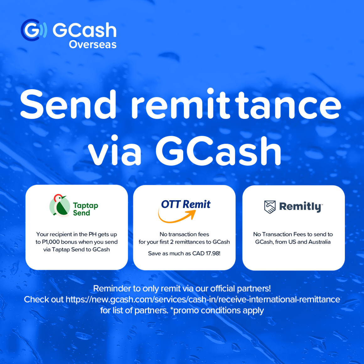 Gcash Overseas Donation