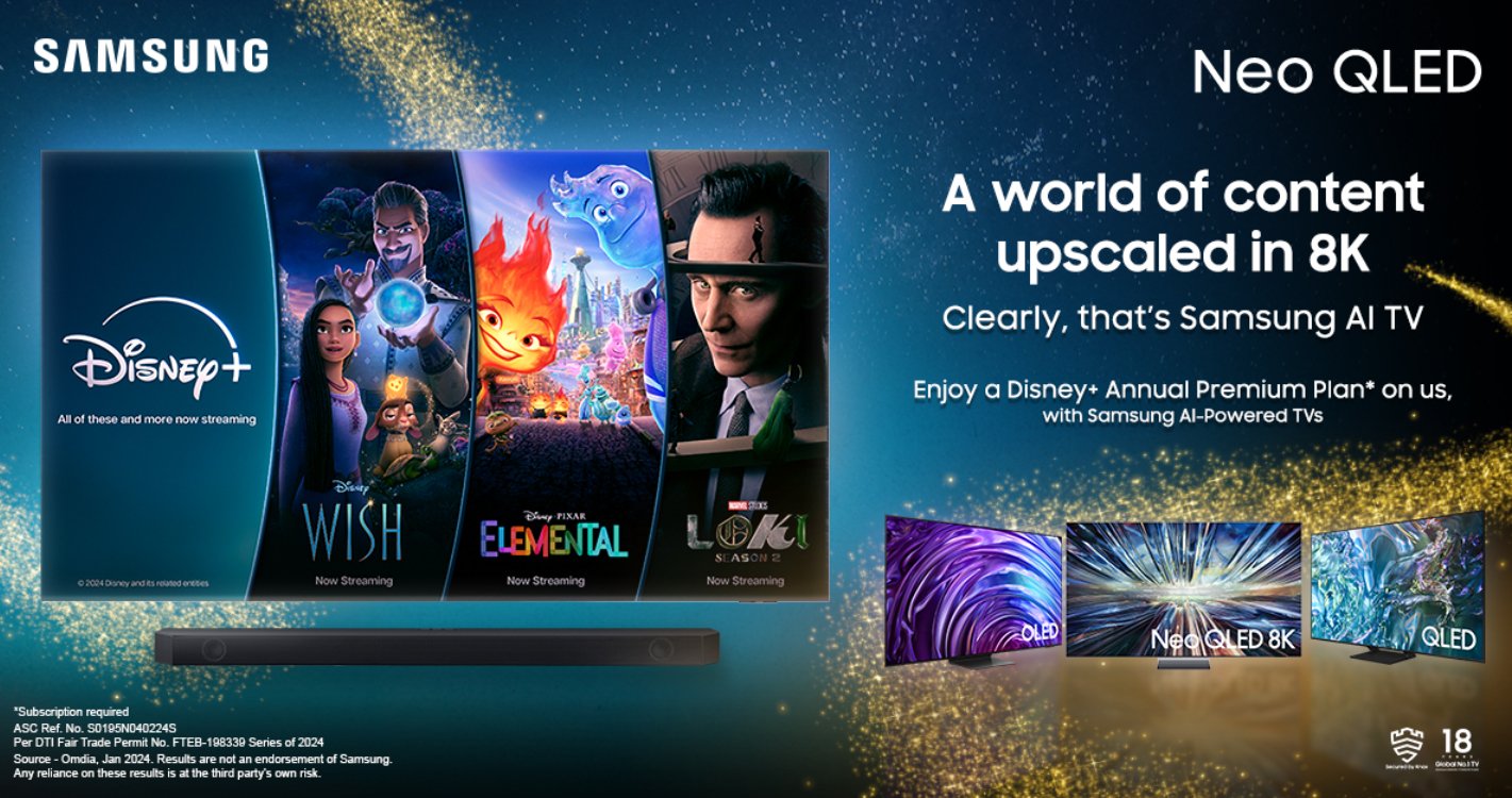 Samsung AI TVs: Unlock Magical Moments with Free Disney+ and Immersive Sound