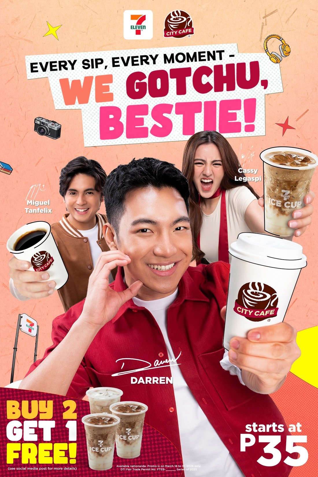 7-Eleven City Cafe ambassadors