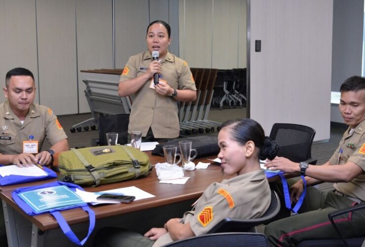 AFP personnel attending a BDO Foundation financial education session